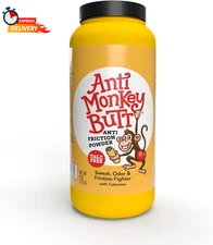 Anti Monkey Butt | Body Powder with Calamine | Sweat, Odor and Friction Fighter 