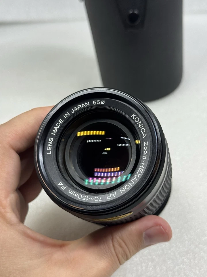 Lente Konica Zoom-Hexanon 70-150 mm f/4 para montaje Konica AR - **COMO NUEVA** Foto 2 de 4