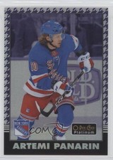 2020-21 O-Pee-Chee Platinum Rainbow Purple Houndstooth 9/15 Artemi Panarin 0mz1