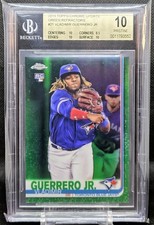 2019 Topps Chrome Update 🟢 Green Refractor /99 VLADIMIR GUERRERO JR #21 BGS 10
