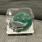 Brandon Graham and Reed Blankenship Signed Eagles Kelly Green Mini Helmet