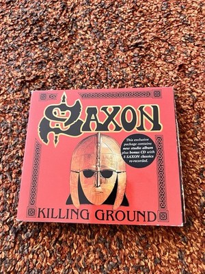 Saxon -  Killing Ground - Limited Edition, Doppel  CD 