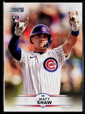 Matt Shaw 2025 Stadium Club #65 RC Chicago Cubs