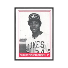 1982 TCMA Minor League Christopher Green Alexandria Dukes #6