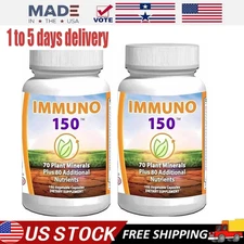 Pack Of 2 IMMUNO 150 THE ULTIMATE MULTI VITAMIN, IMMUNE BOOSTER - 150 CAPSULES