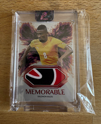 Futera Unbreakable 2026 Salomon Kalou Memorable MM29 01/05 Game Worn limitiert