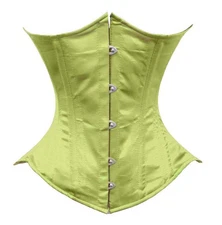 luvsecretlingerie 26" Double Steel Boned Satin Underbust Corset #450