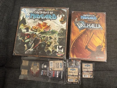 Champions of Midgard (DE) Grundspiel + Erweiterung Walhalla u 3 Sonder Pakete - Bild 1 von 4