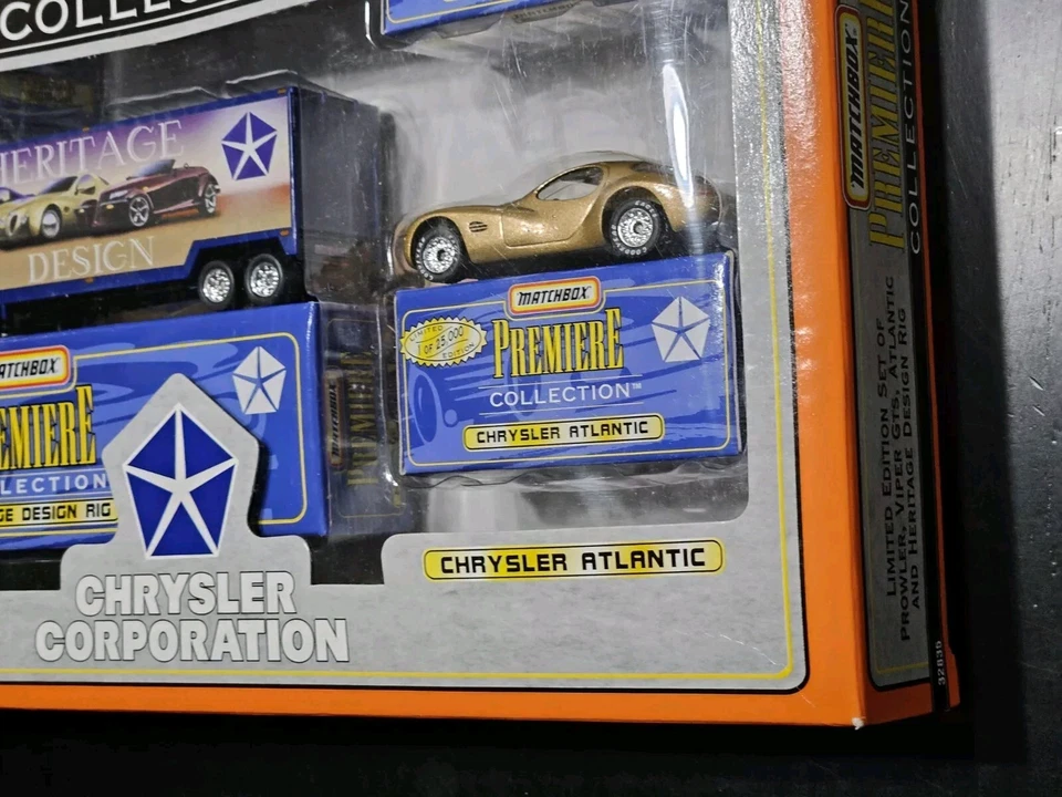 Matchbox 32835 Premiere Collection Chrysler Corporation 1997 Mattel ¡NUEVO! Foto 2 de 4