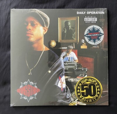 GANG STARR - Daily Operation 2xLP NEW Sealed-Red Translucent