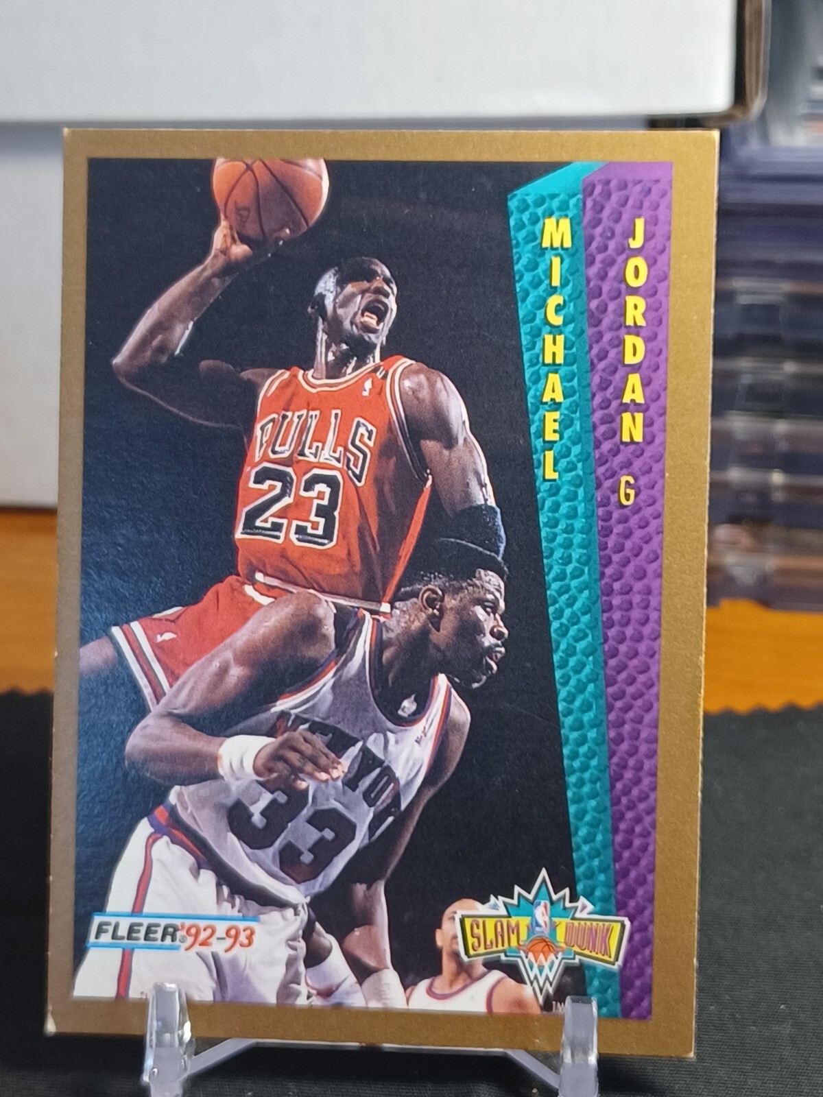 1992-93' Fleer Slam Dunk Michael Jordan #273