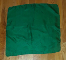 Solid Green 100 Silk Pocket Square 17"
