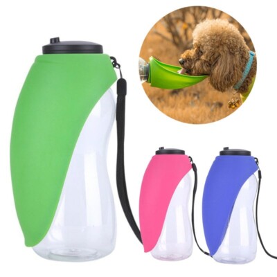 Water Bottle Drinking Portable Bowl For Small Large Dogs Feeding
