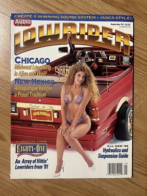 LOWRIDER MAGAZINE*SEPTEMBER 1995*VINTAGE*BRAND NEW*VERY RARE