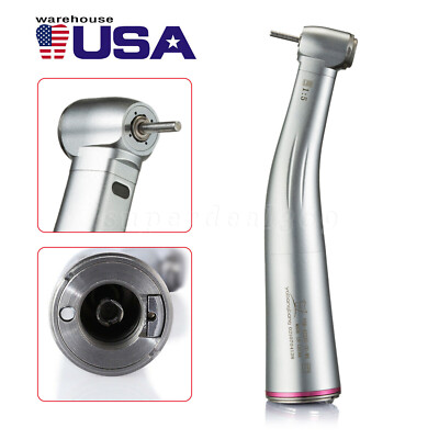 Dental 1:5 Increasing Handpiece LED Contra Angle 4 Spray fit Electric Micromotor