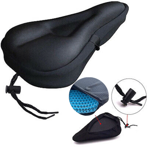 COPRISELLA COPRI SELLINO SELLA BICI GEL BICICLETTA MORBIDA ANTI PROSTATA  BIKE | eBay