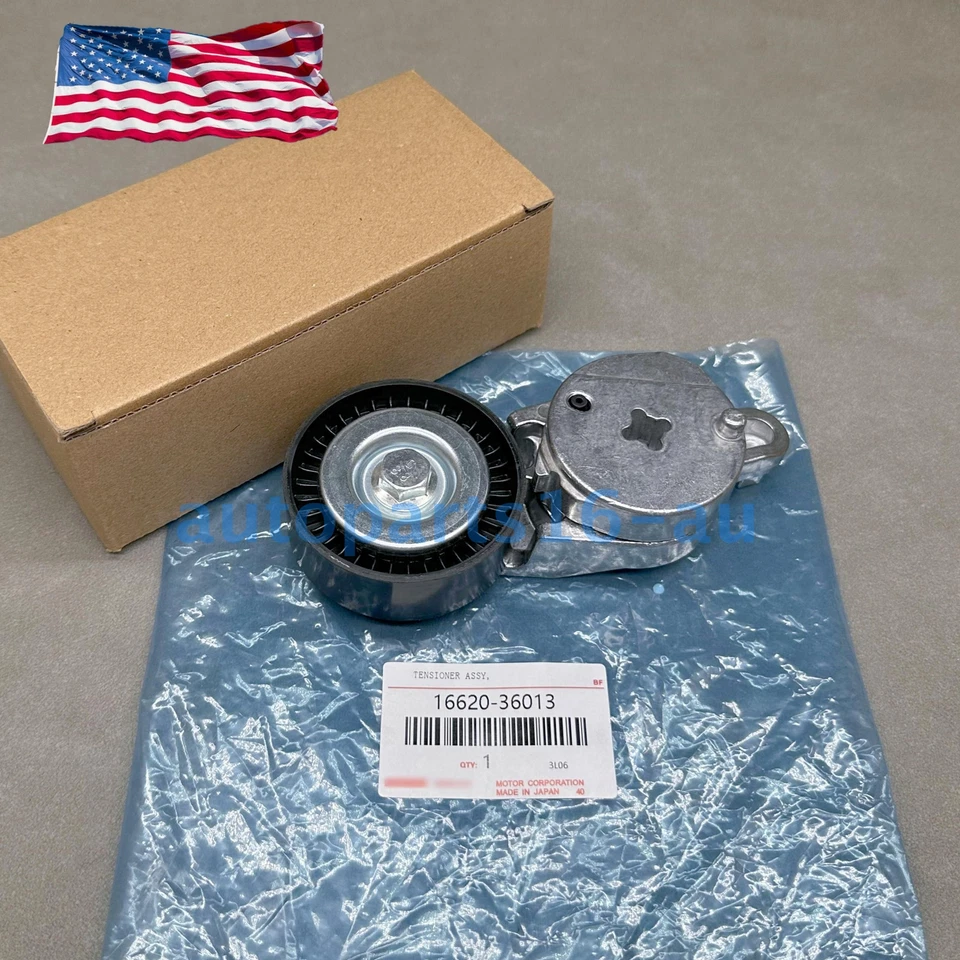 New! NEW Highlander Venza tC Belt Tensioner For Toyota Camry RAV4 16620-36013 Foto 2 de 4