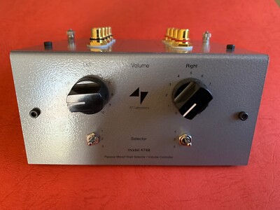 47 Laboratory 4748 Input Selector Controller NEW JAPAN preamplifier attenuator