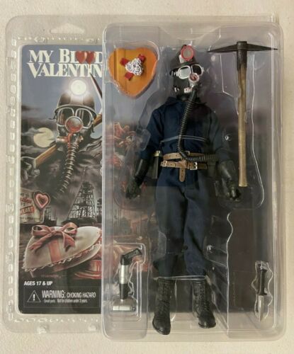 Figurine articulée vêtue NECA My Bloody Valentine Movie The Miner 7 pouces en boîte à clapet - Photo 1/4