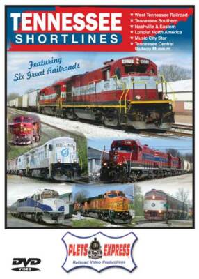 Tennessee Shortlines DVD West Tennessee, Tennessee Southern, Nashville & Eastern