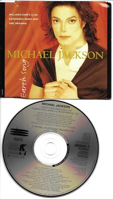 MICHAEL JACKSON Earth Song EDIT & CLUB & MEGAMIX Europe CD single