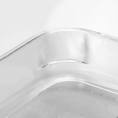 Utensil Tray - Large | Light Grey | Clear Soft Grip Collection | 3-Compartment | - 第 7/12 張圖片