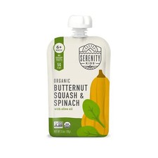 Serenity Kids Organic Veggie Baby Food Savory Blend Pack of 6 Pouches 3.5 oz