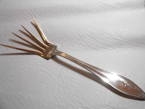 Gorham Antique Sterling Silver Serving Fork 1908