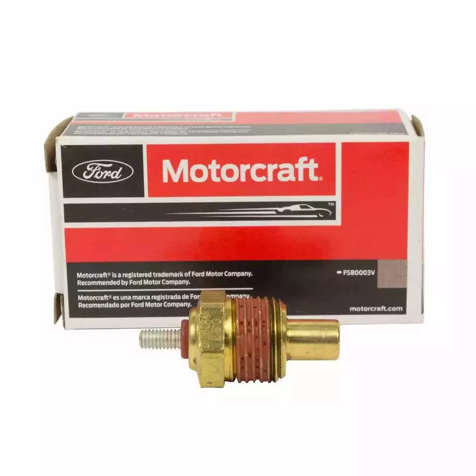 Transmisor de temperatura del agua para Ford Mazda Mercury con aislador rojo OES Motorcraft Foto 2 de 4