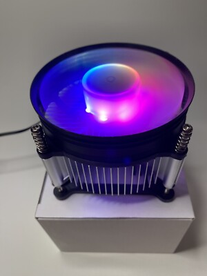 Intel Core RGB Heatsink Fan Copper Cooler 1155 1150 1151 1200 CPU PC i7 MCC OEM