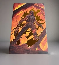 BRZRKR FALLEN EMPIRE #1 E.M. Gist Foil Virgin FOC Reveal Variant