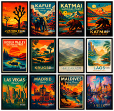 City Streets & Architecture Poster | Travel Prints | Urban Wall Art Decoration