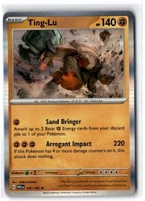 2023 Scarlet & Violet Series - Paradox Rift Ting-Lu #109 Rare Holo