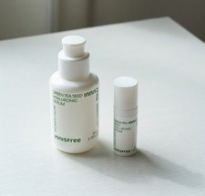 Innisfree Green Tea Seed Hyaluronic Serum 2.7 fl oz  0.34 fl oz Set K-beauty