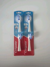 Lot Of 2 Colgate 360 Sonic Floss Tip   SOFT   2 PACK REPLACEMENT BRUSH HEADS
