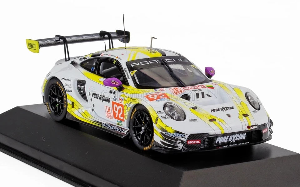 MODELLINO AUTO STATICO IXO PORSCHE 911 992 GT3 LE MANS 2024 BACHLER KITTS 1/43 - Immagine 4 di 4