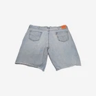 Levi's 469 Cut Off Denim Blue Jean Shorts Emsn 48 Outdoor Rugged Workwear  #1111