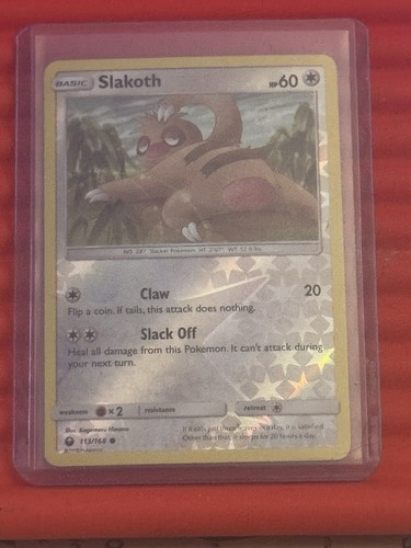 Slakoth 45/109 EX Ruby & Sapphire Pokemon Card e-Series Himeno Uncommon ...