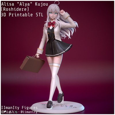Alisa 3D Printing Unassembled Unpainted Model Kits Resin Garage Kits