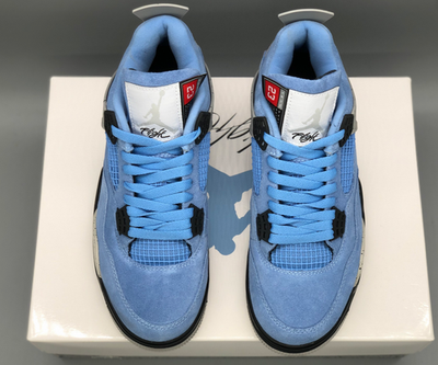 University aj4 シューズ(男性用) Blue eBay | online sale for Blue University Mid Retro 4 Jordan - 9.5 Size シューズ(男性用)