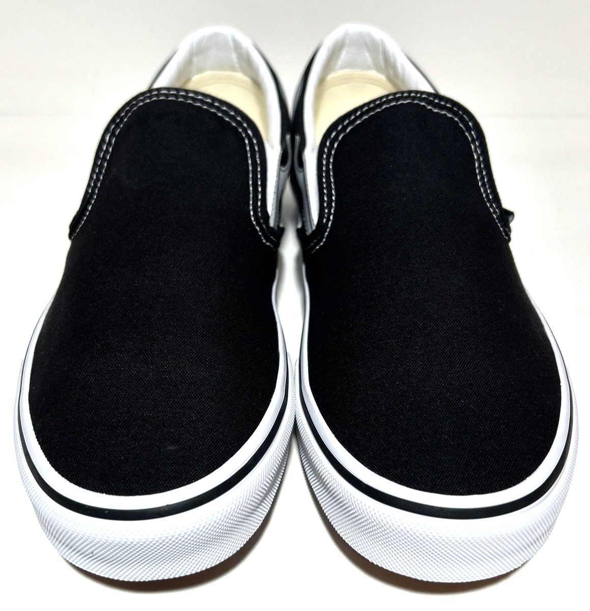 Vans Slip On Mens Size 9.5 Reflective Flames Black White