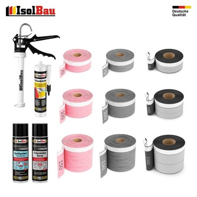Fensterband Folienkleber Auspresspistole Montage Dichtstoff Anschlussband