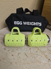Egg Weights Cardio Max 1.5LB Handheld Weight Set of 2 Lime Green