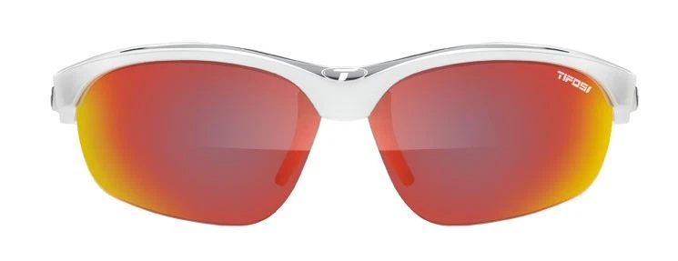 Tifosi Veloce, White/Black with Smoke Red/AC Red/Clear Lenses #1040104803 - Image 3 of 4