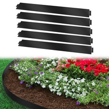 Rasenkante verzinkt Beeteinfassung Gartenbeet Beetumrandung 100x15/18cm 5~50m