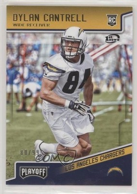 2018 Panini Playoff Rookies 1st Down 80/99 Dylan Cantrell #284 Rookie RC 1s8