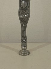 Vintage Art Nouveau Figural Wax Seal Stamp