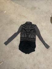 Weissman, Grey and black dance costume, Large adult, only worn once, no faults