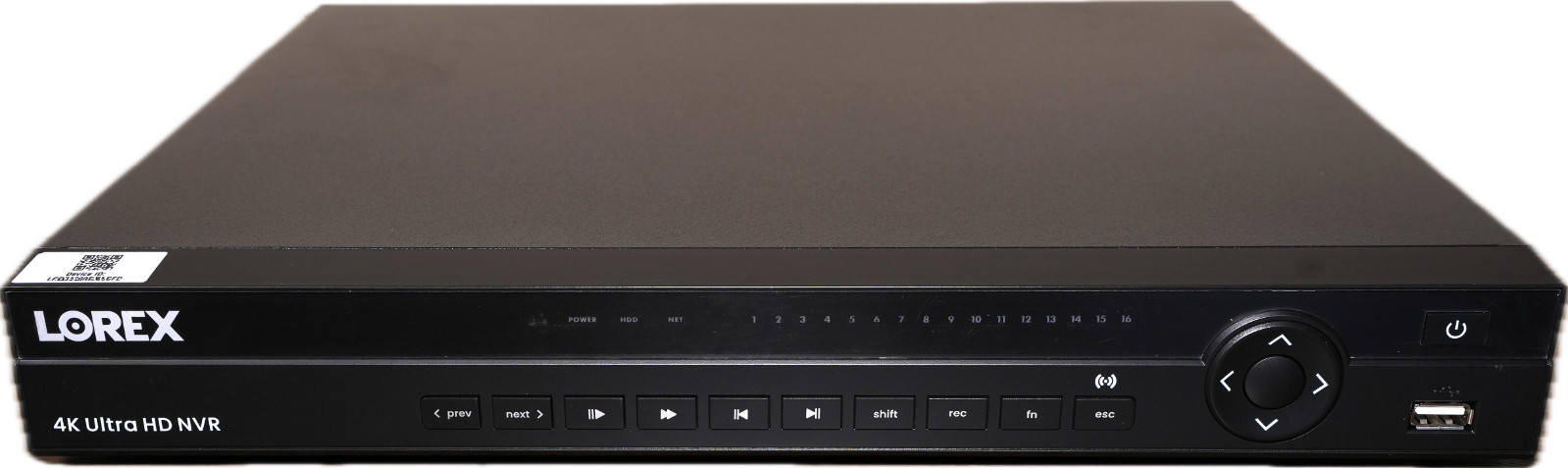 Lorex 4K Ultra HD Elite 16 Channel NVR 6TB HDD Newwork Video