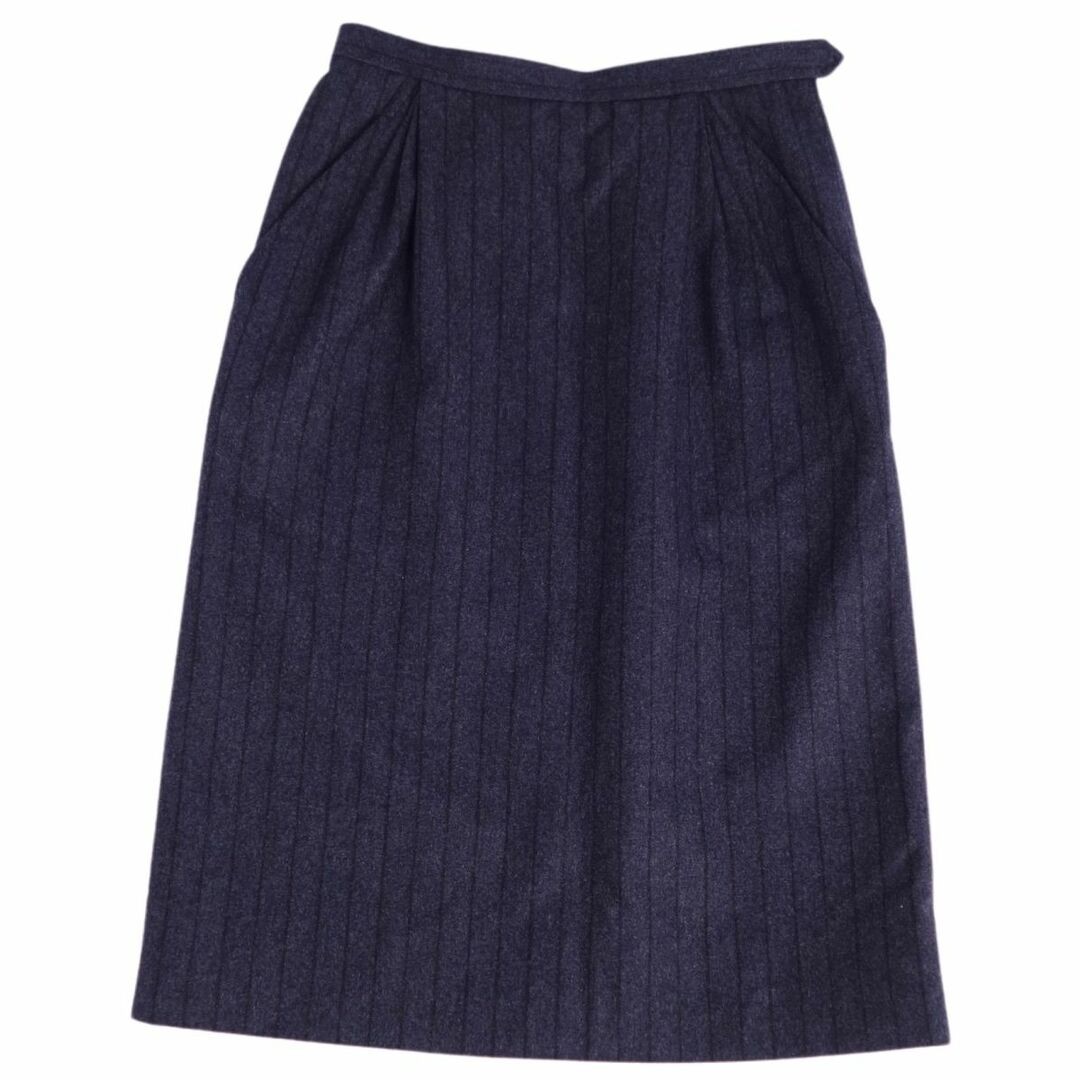 Gonna vintage Yves Saint Laurent Rive Gauche trapezio lunghezza ginocchio usata MOLO 0